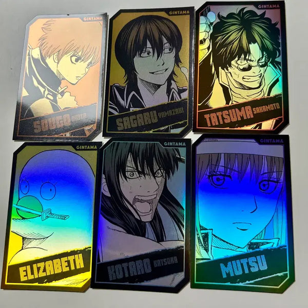 [BUNJANG] Gintama Jump Shop Original Drawing Photocard Set - Sougo, Yamazaki, Katsura, Elizabeth, Sakamoto / 은혼 점프샵 포토카드 원화 소고 야마자키 카츠라 엘리자베스 사카모토