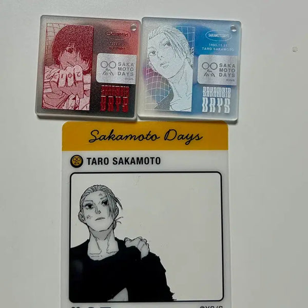 [BUNJANG] Sakamo Days Nagumo Sakamoto Record Keyring / 사카모토데이즈 나구모 사카모토 레코드 키링