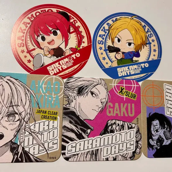[BUNJANG] Sakagami Days Jump Shop Tower Records Coaster Shin Gakuseba / 사카모토데이즈 점프샵 타워레코드 티코스터 신 가쿠 세바