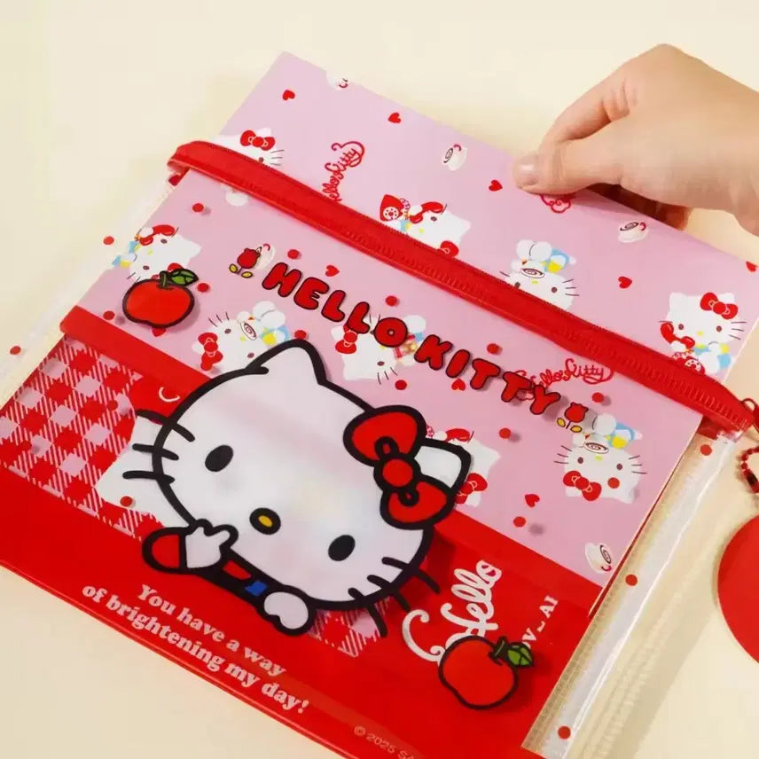 [BUNJANG] Sanrio Hello Kitty Large PVC Pouch (Japan) / 키티 파우치 대형 PVC 일본 산리오 정품