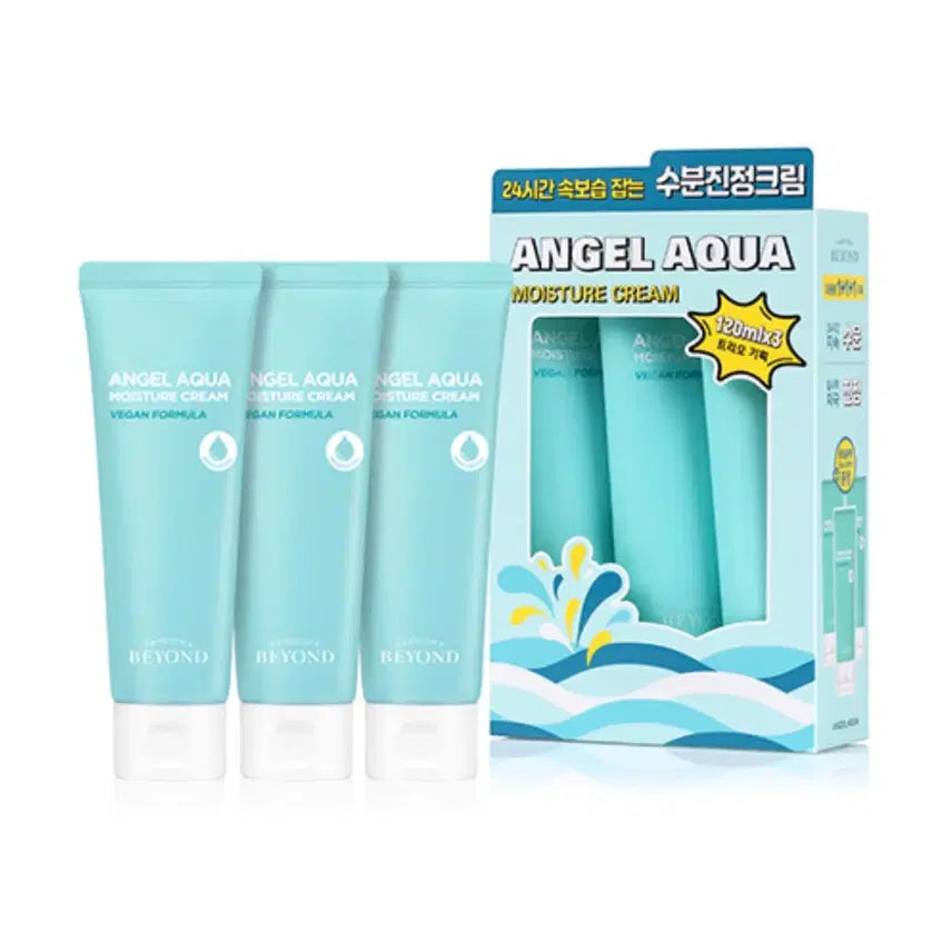 [BUNJANG] Beyond Angel Aqua Hydrating Calming Cream Trio / 비욘드 엔젤아쿠아 수분진정크림 트리오