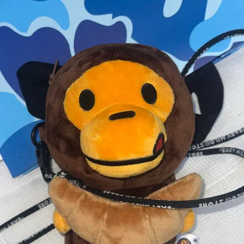 [BUNJANG] BAPE Baby Milo Mobile Bag Brown / (새상품)베이프 베이비 마일로 모바일 백 브라운