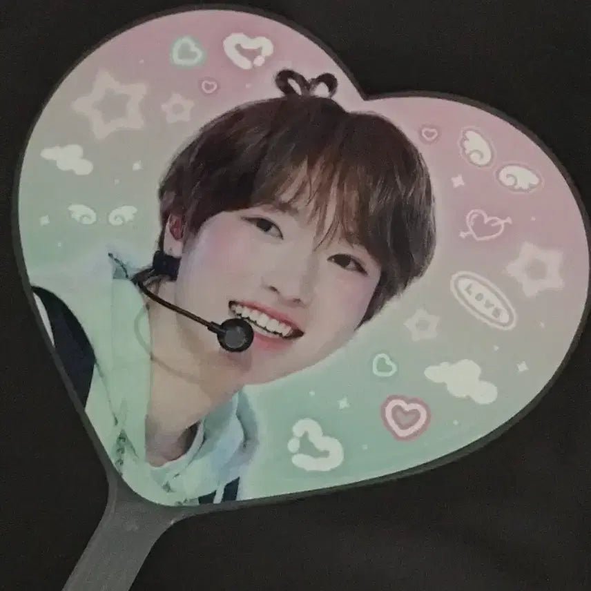 [BUNJANG] NCT WISH Sakuya Aing Uchiwa Fan / 엔시티위시 사쿠야 아잉 우치와