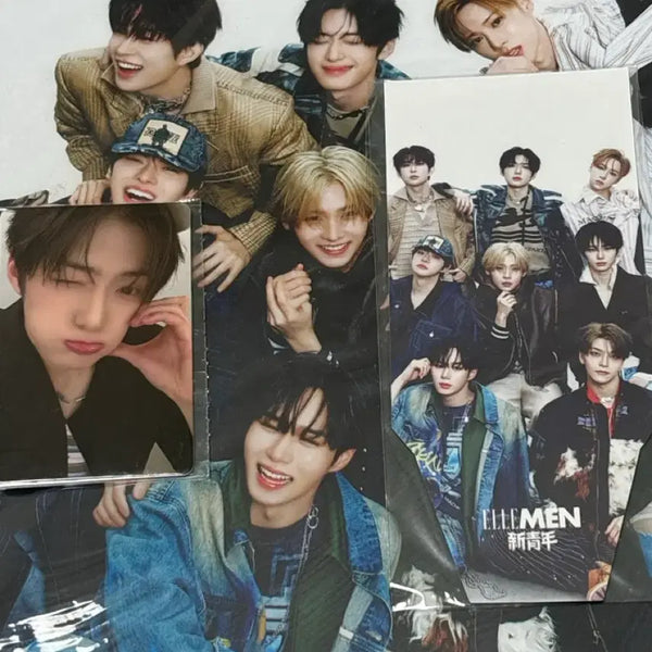 [BUNJANG] ELLE MEN KOREA Aldiwon + Group Photocard Sanghyun Magazine / 엘르맨 알디원 + 단체 포카 상현 잡지 양도 판매
