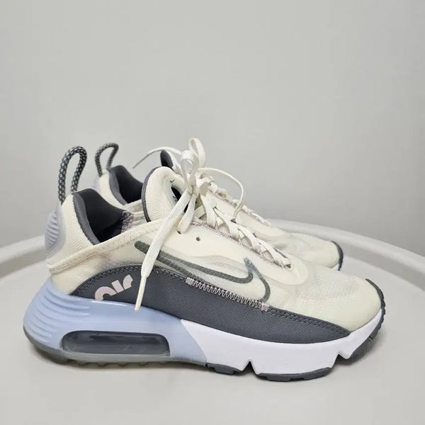[BUNJANG] Nike Air Max 2090 White Grey Sneakers (225) / 225나이키 에어맥스 2090 화이트 그레이   -1216