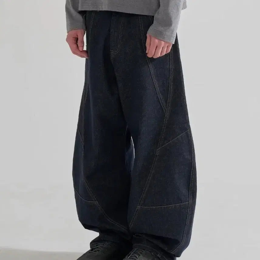 [BUNJANG] Joohomme Curved Denim Indigo / [L]주앙옴므 커브드 데님 인디고