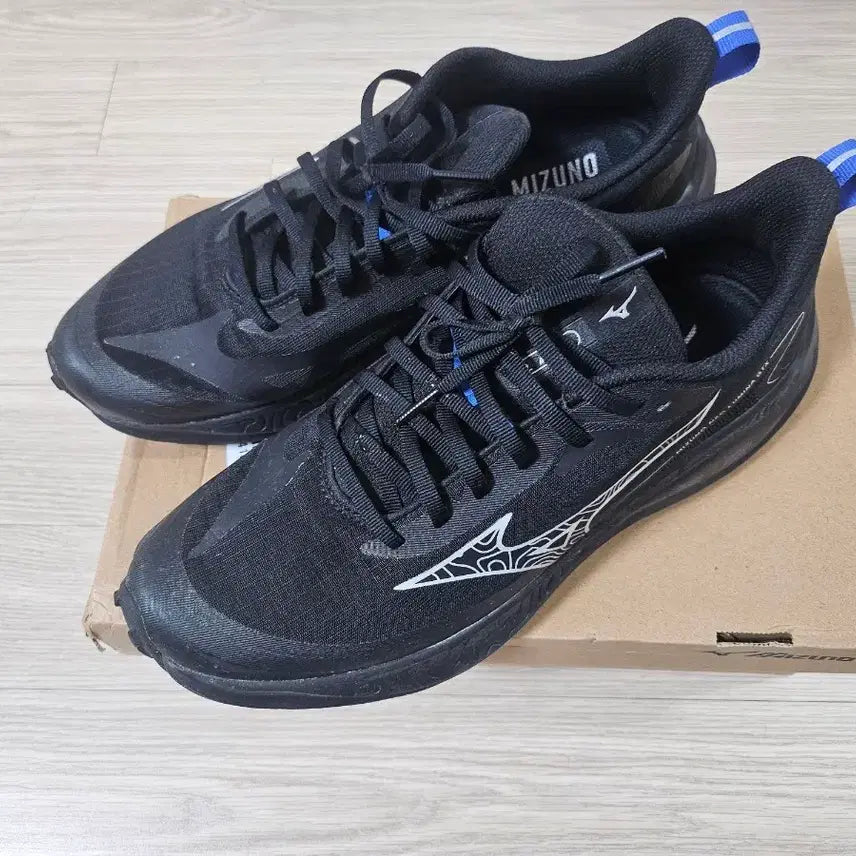 [BUNJANG] Mizuno Neo Lumina GTX Black Running Shoes (280mm) / 미즈노 네오 루미나 GTX 블랙 280