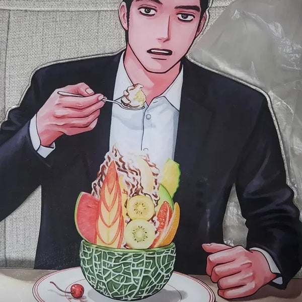 [BUNJANG] Karaoke Gaja Kyoong Big Acrylic Stand / 가라오케 가자 메론 쿄지 빅 아크릴 스탠드