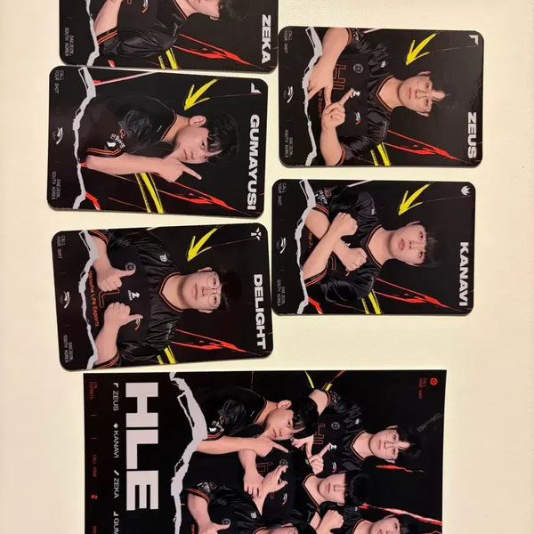 [BUNJANG] HLE Team Player Photocard Set / HLE 선수 포토카드 세트