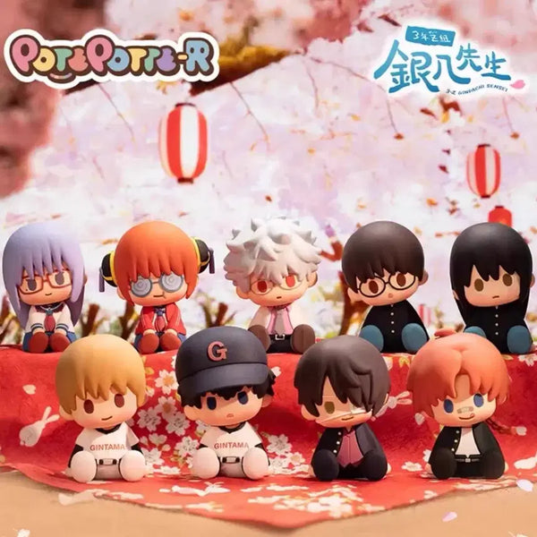 [BUNJANG] Gintama The Final Kintoki Kagura Hijikata Sougo Katsura Takasugi Kamui Figure Set / 은혼 삼젯 포테포테 긴토키 카구라 히지카타 소고 카츠라 타카스기 카무이