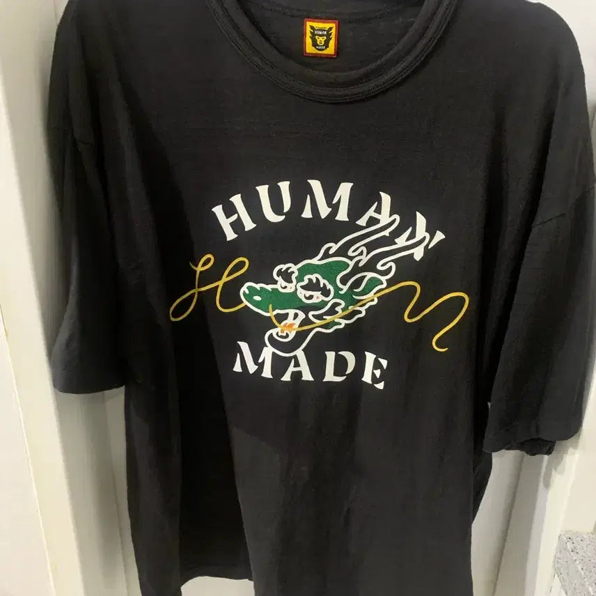 [BUNJANG] Human Made Dragon Short Sleeve T-Shirt 2XL / 휴먼메이드 용 반팔 2XL