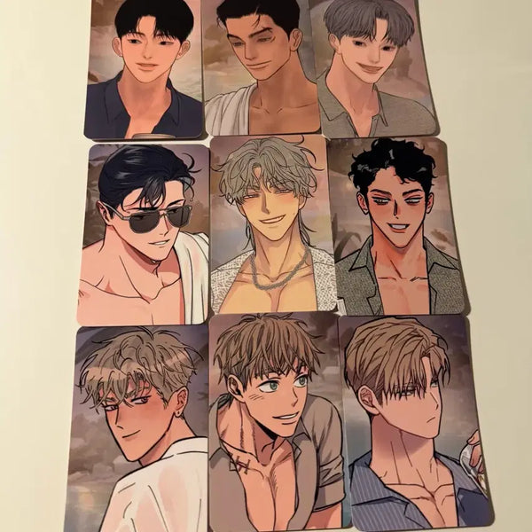 [BUNJANG] Bomtoon Tang-a Collection Photocard Mulga-ui-bam Gwi-tae Red Candy Yeonshim Gyehoek / 봄툰 탕아 컬포 컬렉션 포토카드 포카 물가의밤 귀태 레드캔디 연심계획