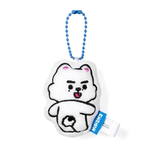 [BUNJANG] Enchin Snowy Cushion Keyring / 엔친 스노위 쿠션키링