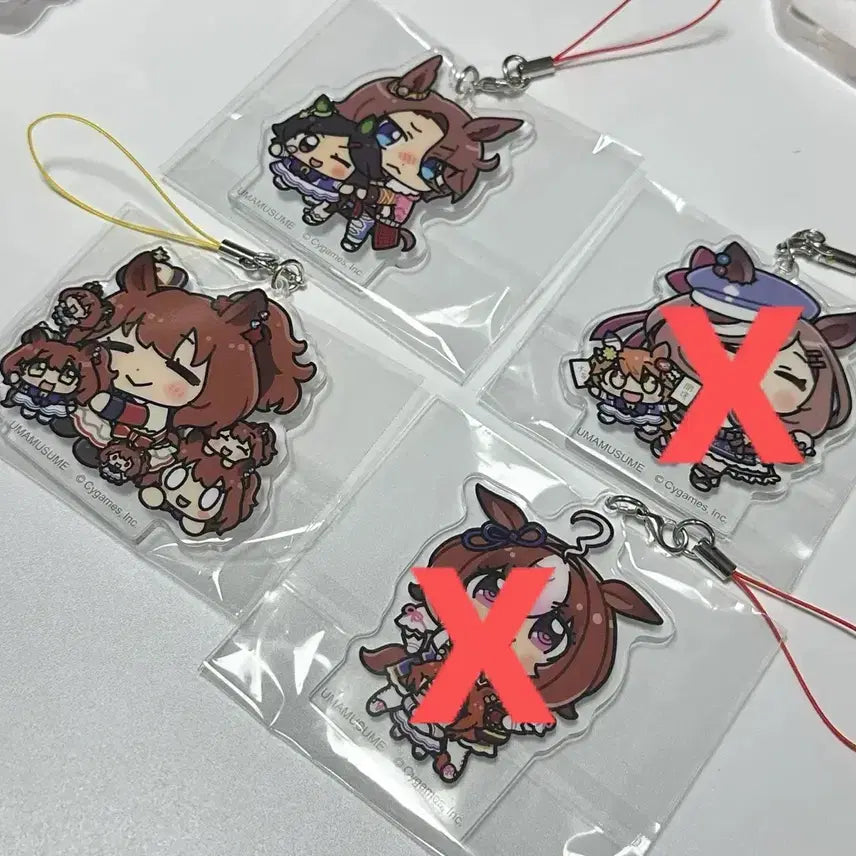 [BUNJANG] Umamusume Taishin (Special Week) Plushie & Acrylic Keychain Bundle Set / 우마무스메 누이구루미와 함께 아크릴 키링 타이신 마짱 일괄