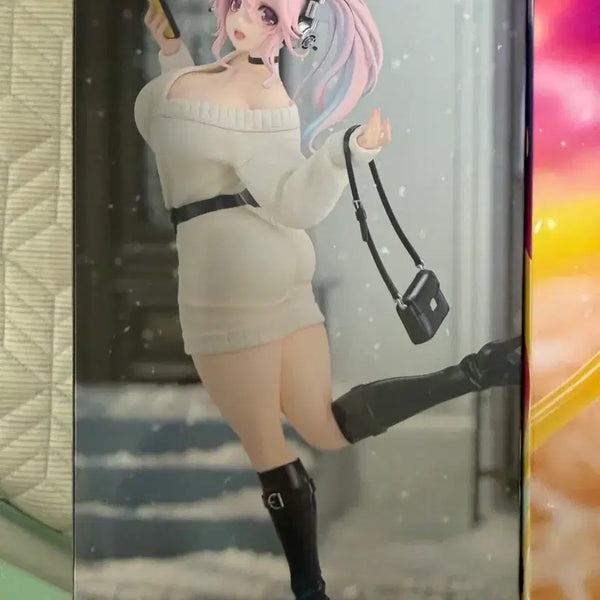 [BUNJANG] FuRyu Super Sonico Figure White One-Piece (Sealed) / FuRyu 슈퍼 소니코 피규어 화이트 원피스 (미개봉)