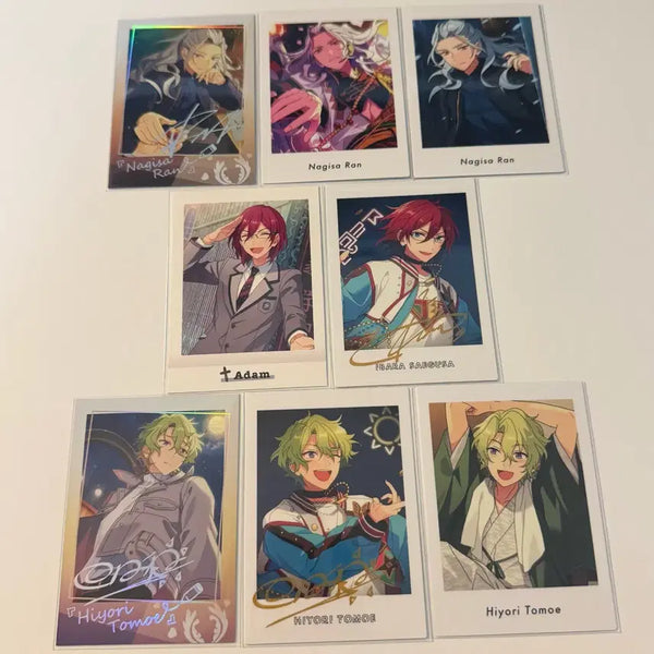 [BUNJANG] Ensemble Stars! Trading Card Set - Nagisa Ibaraki, Hiyori, Shu, Mika, Hinata, Yuta, Rinne, Niki, Kohaku / 앙스타파샤파샷츠나기사이바라히요리슈미카히나타유우타린네니키코하쿠