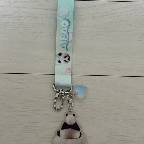 [BUNJANG] Fu Bao Collaboration Keychain / 푸바오 키링