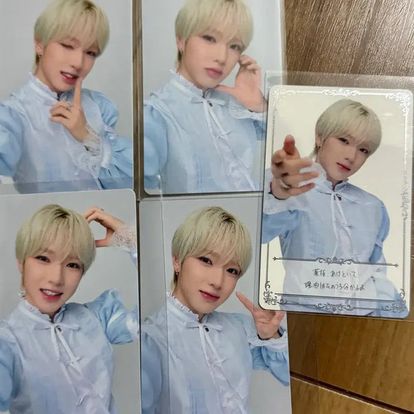 [BUNJANG] NCT WISH Sakuya Japanese Fanmeeting Photocard Special Set (5 Types) / NCT WISH 엔시티위시 사쿠야 일본 팬미팅 트레카 포카 스페셜 5종