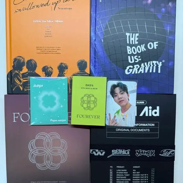 [BUNJANG] Day6 Bundle Set Album & Photocard / 데이식스 굿즈 일괄판매