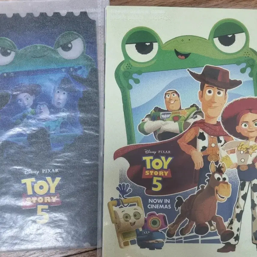 [BUNJANG] Toy Story 5 Deco Pack Postcards & Original Ticket Bundle / 토이스토리5 데코팩엽서일괄. 오리지널티켓 일괄 2종양도