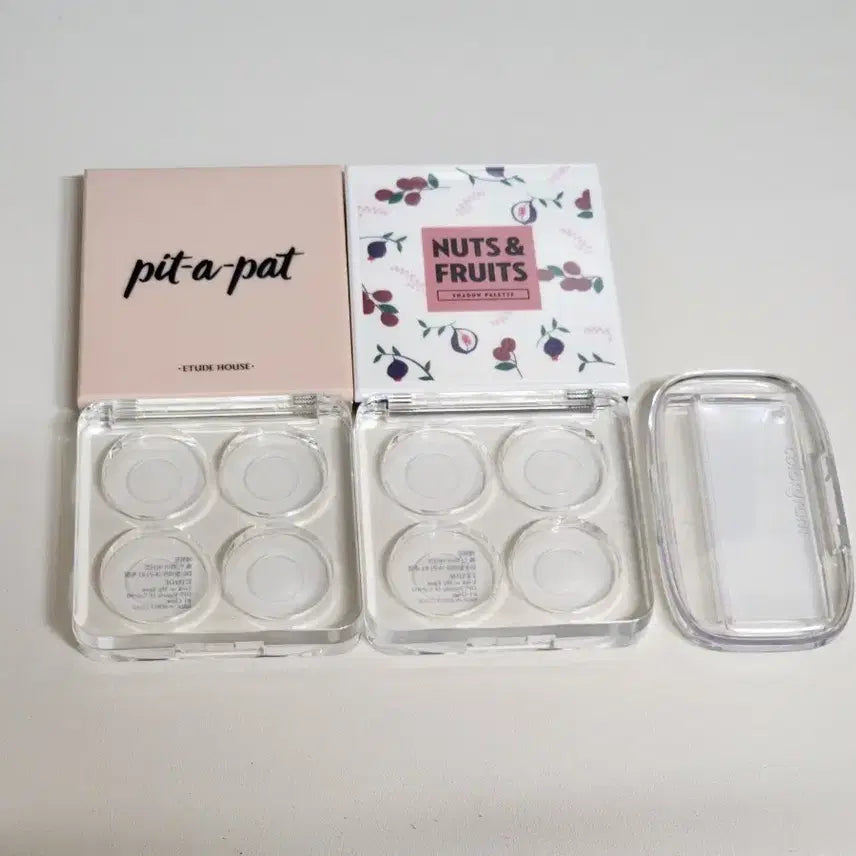 [BUNJANG] Etude Colorgram Palette Case 4-Grid 3-Grid Compatible with Missha / 에뛰드 컬러그램 섀도 공용기 4구 3구 미샤