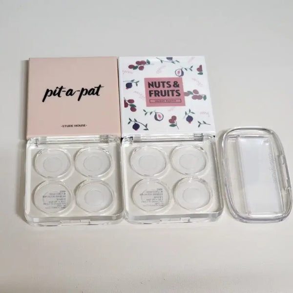 [BUNJANG] Etude Colorgram Palette Case 4-Grid 3-Grid Compatible with Missha / 에뛰드 컬러그램 섀도 공용기 4구 3구 미샤