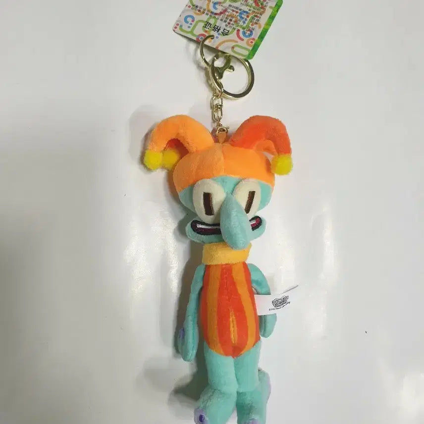 [BUNJANG] SpongeBob Squidward Plush Keychain / 스폰지밥 징징이 인형 키링(8/17까지만판매)