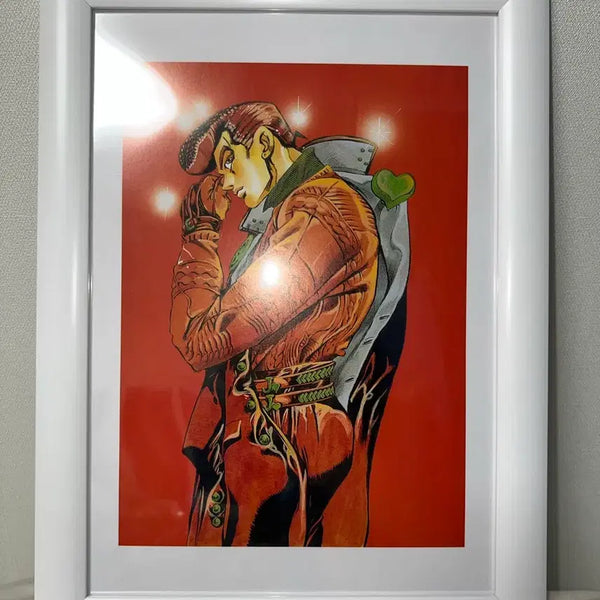 [BUNJANG] JoJo's Bizarre Adventure Part 4 Josuke Original Art Poster Frame / 죠죠 4부 죠스케 원화 포스터 액자