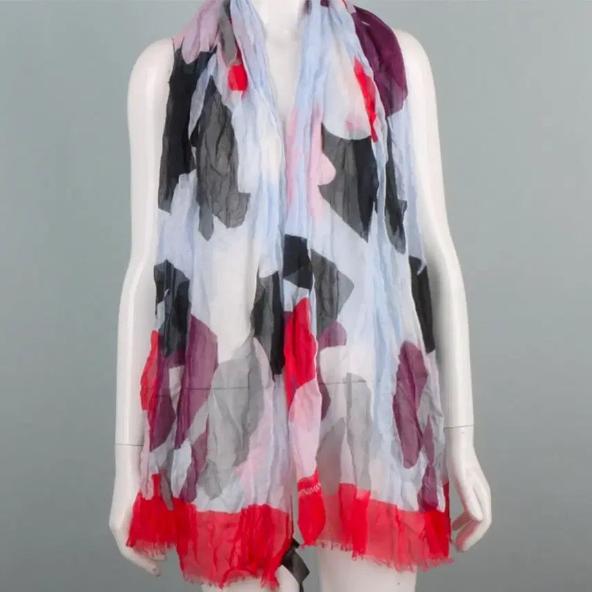 [BUNJANG] Emporio Armani Multicolor Scarf / 정품) 엠포리오 알마니 아르마니 멀티컬러 스카프