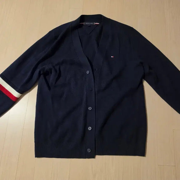 [BUNJANG] Tommy Hilfiger 25FW Navy Cardigan Size M / 타미힐피거 / 25FW 가디건 / M