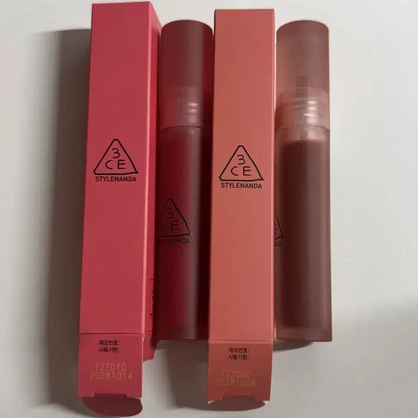 [BUNJANG] 3CE Blur Water Tint Pink Guava & Laydown / (새상품/원가1.9) 3CE 쓰리씨이 블러 워터 틴트 핑크구아바 레이다운