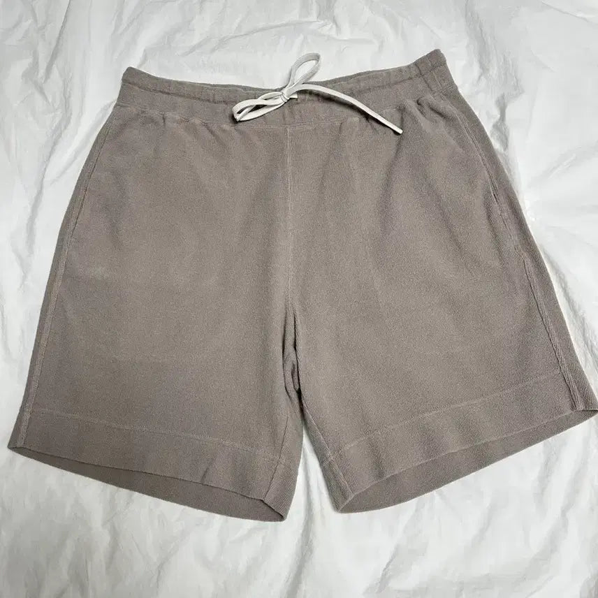 [BUNJANG] Theory Surf Terry Shorts Beige / 띠어리 서프 테리 (surf terry) 반바지 L 베이지