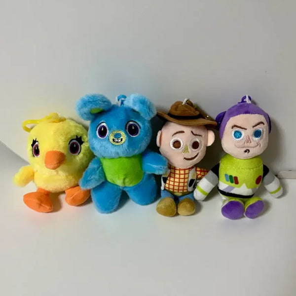 [BUNJANG] Toy Story 4 Characters Plush Doll Set / 토이 스토리 시즌4 인형 4종 세트