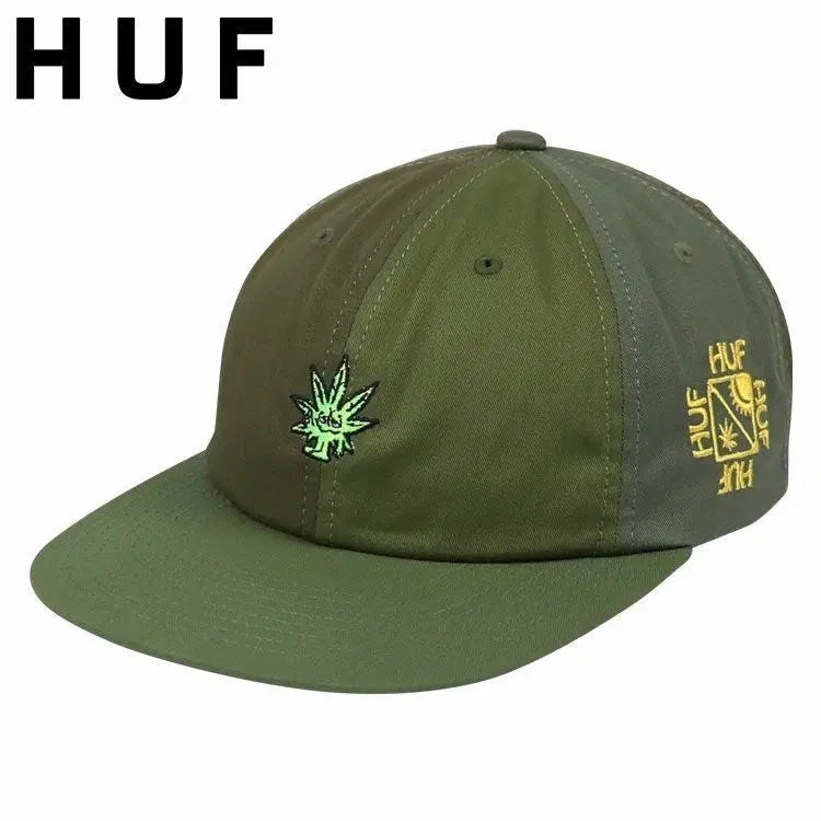 [BUNJANG] HUF 'Easy Green Contrast' 6-Panel Cap / HUF 'Easy Green Contrast' 6패널캡