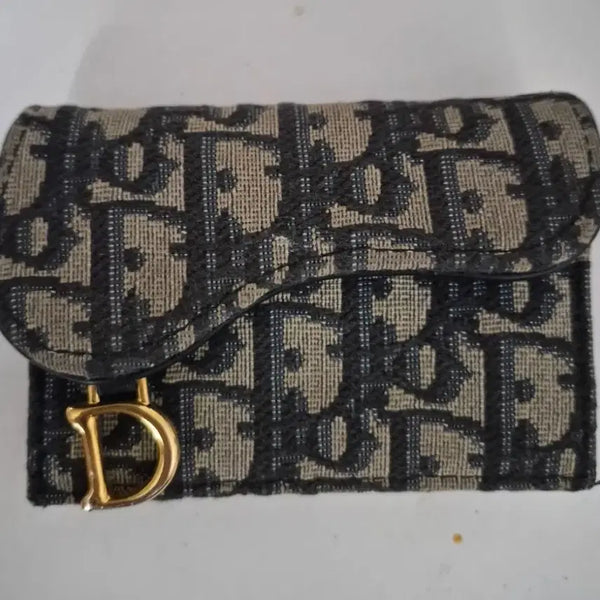 [BUNJANG] Dior Oblique Saddle Card Holder / [S급/급처] 디올 오블리크 새들카드지갑