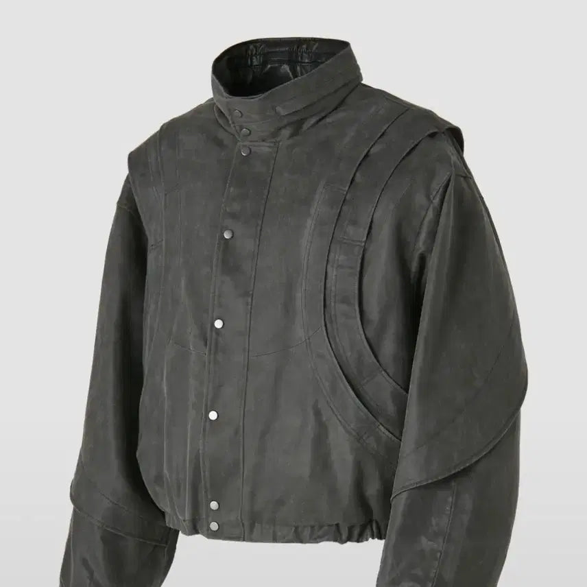 [BUNJANG] COOR Stand Up Collar Jacket S / 쿠어 스탠드업 카라 자켓 s