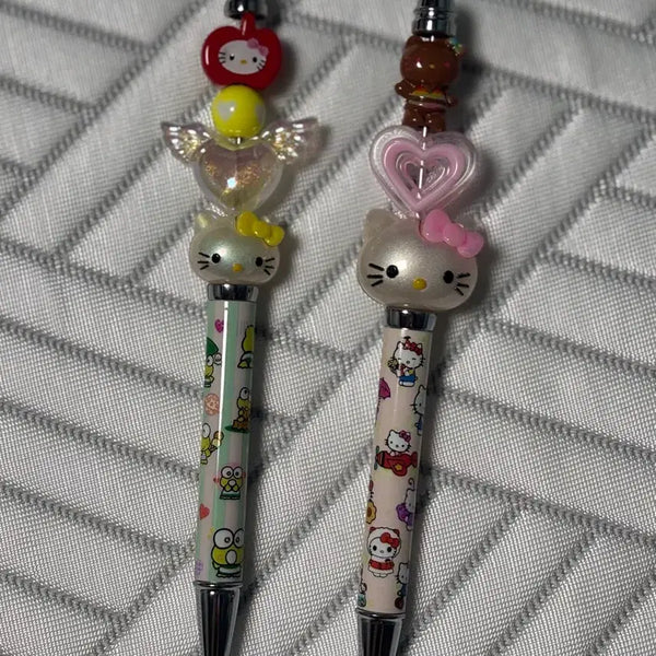 [BUNJANG] Hello Kitty Character Deco Pen / 헬로키티 캐릭터 볼꾸 볼펜 꾸미기