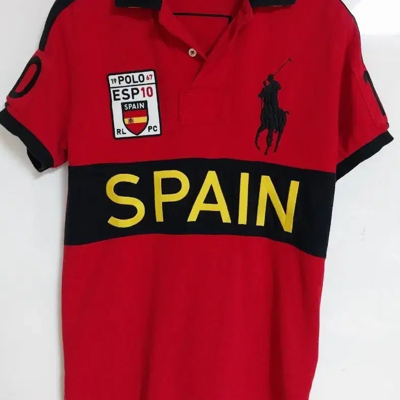[BUNJANG] Polo Ralph Lauren Spain Edition Short Sleeve Polo Shirt / 폴로 랄프로렌 스페인 반팔 카라티