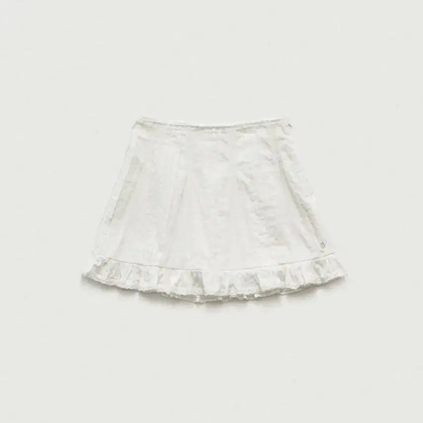 [BUNJANG] The Barnet Lace Mini Skirt White M / 더바넷 레이스 미니 스커트 화이트 M