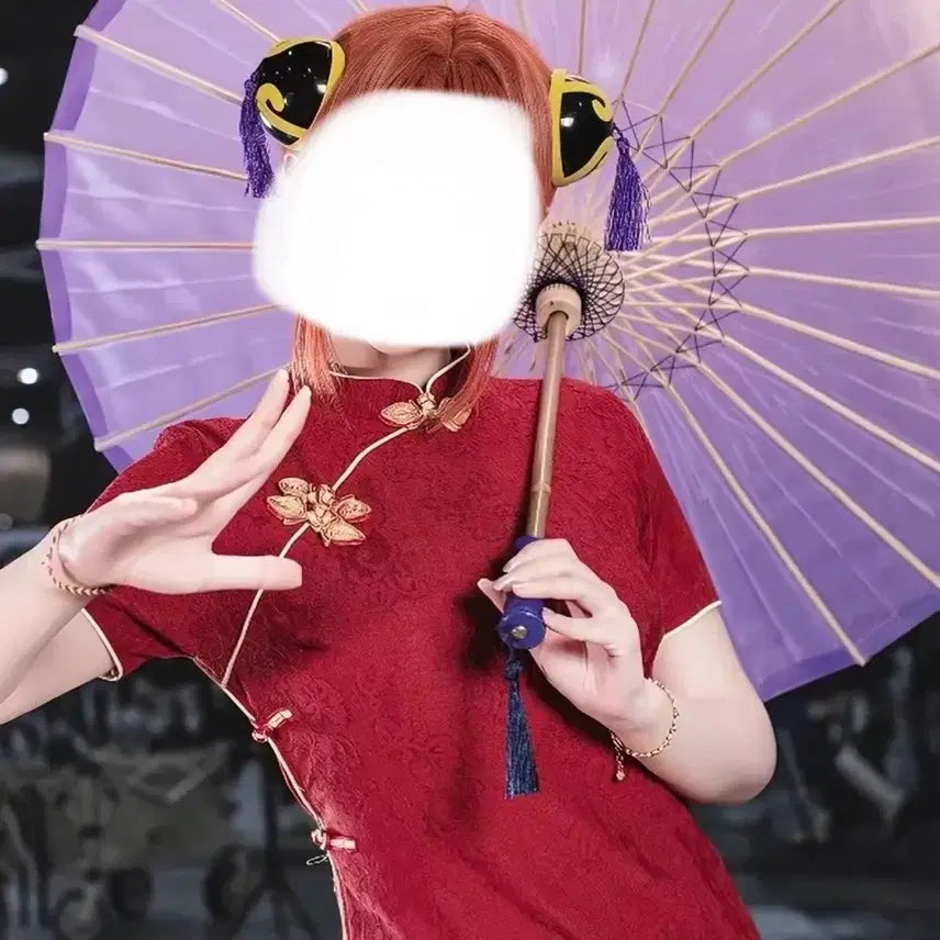[BUNJANG] Gintama Kagura Cosplay (Size M) / 졸사 은혼 카구라 코스프레 양도판매 (가발x)