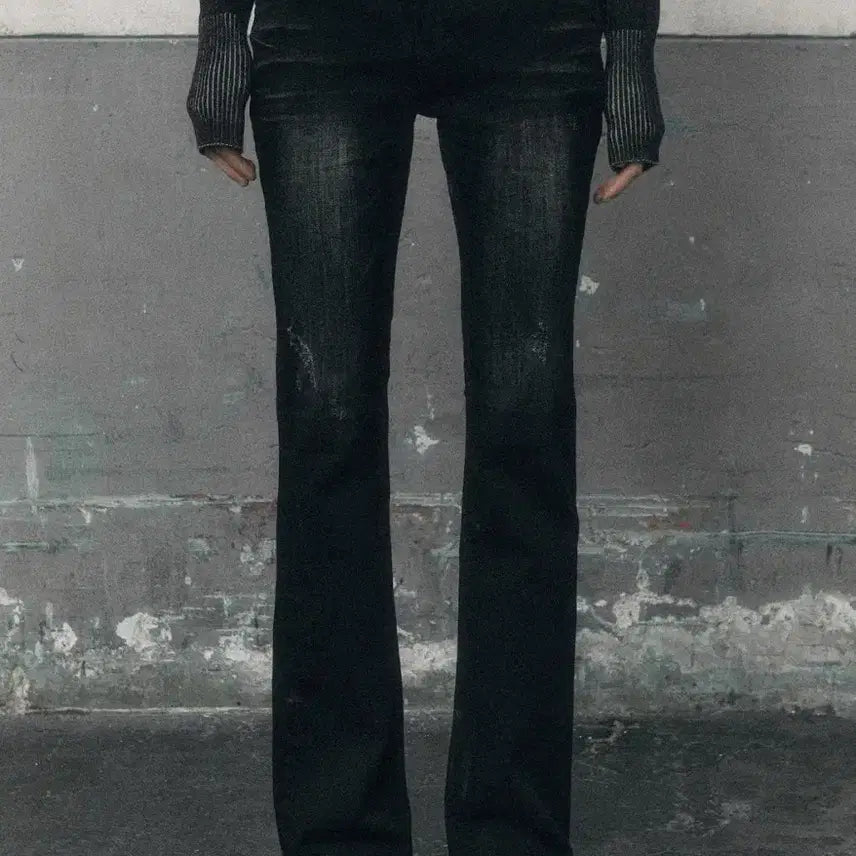 [BUNJANG] Bohemian Seoul Darkness Bootcut Jeans M / 보헤미안서울 다크니스 부츠컷 m