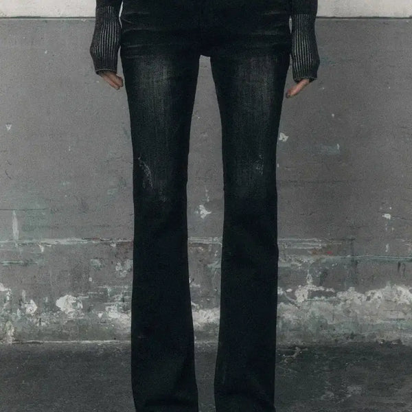 [BUNJANG] Bohemian Seoul Darkness Bootcut Jeans M / 보헤미안서울 다크니스 부츠컷 m