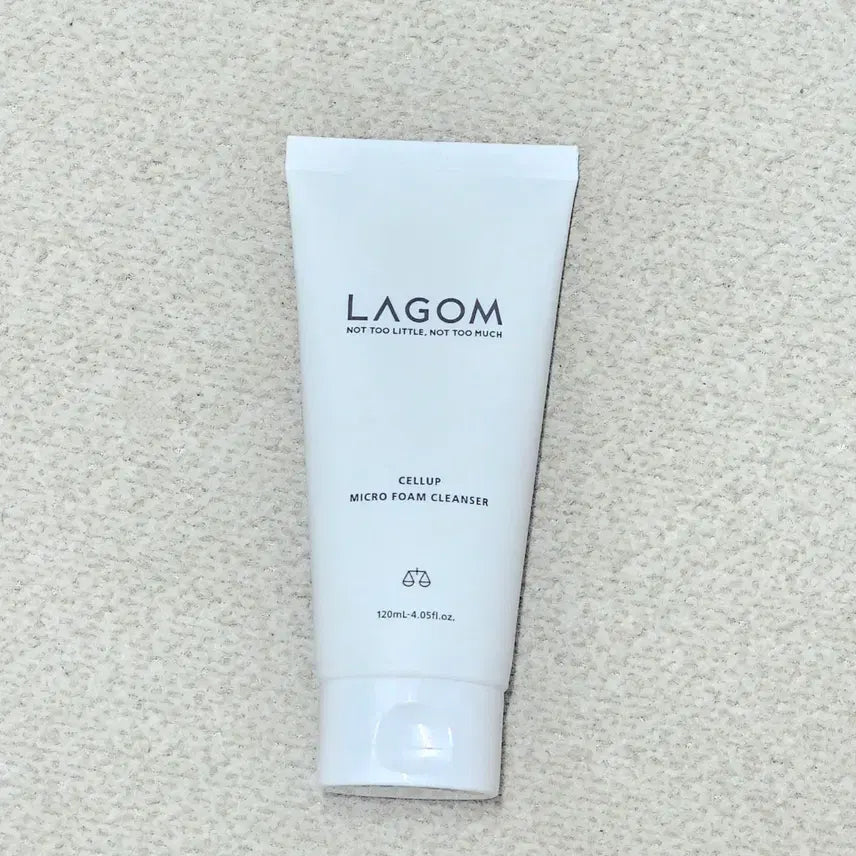 [BUNJANG] LAGOM Cellup Micro Foam Cleanser 120ml (Sealed) / [미개봉] 라곰 셀럽 마이크로 폼 클렌저 120ml