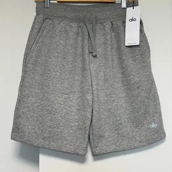 [BUNJANG] Alo Yoga Cotton Shorts Black M / 알로 요가 면반바지 블랙 새상품
