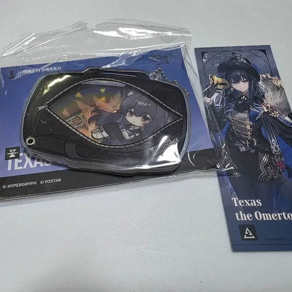 [BUNJANG] Arknights YoStar Korea Texas Acrylic Shaker + POB / 명일방주 요스타 한국 아크릴쉐이커 텍사스 +특전