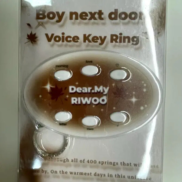 [BUNJANG] BOYNEXTDOOR Riwoo Voice Keyring / 보넥도 리우 보이스키링