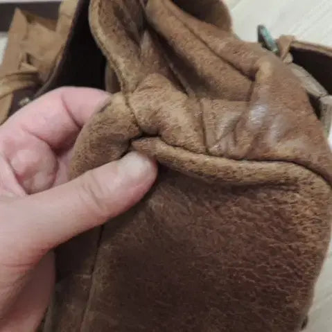 [BUNJANG] Leather Backpack / 가죽백팩 추가사진 1