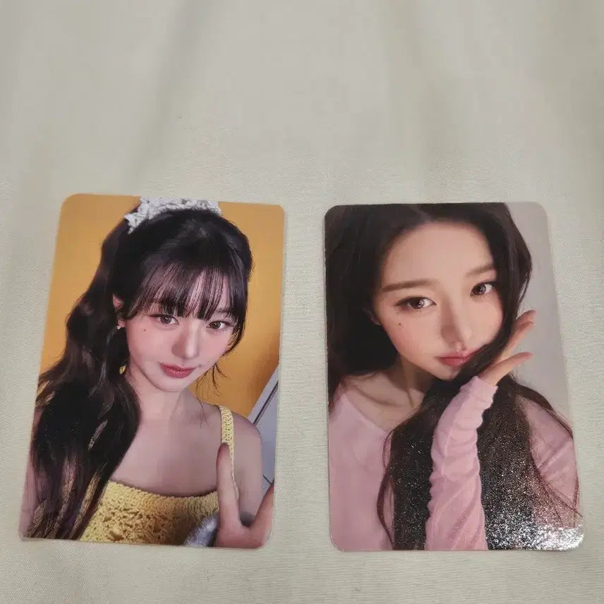 [BUNJANG] IVE Jang Wonyoung Amuse Girl Official Photocard Bundle Set / (2개 세트)아이브 장원영 어뮤즈 걸 공식 포토카드 일괄 포카