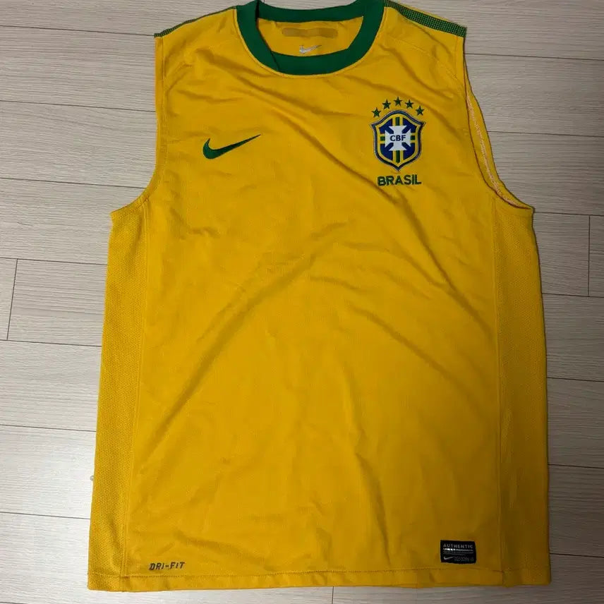 [BUNJANG] Brazil National Team Jersey Tank Top (Customized) / 브라질 유니폼 나시