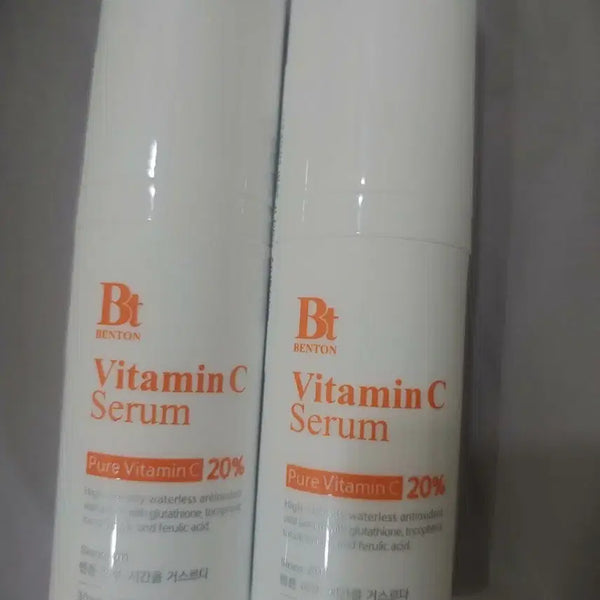 [BUNJANG] Benton Pure Vitamin C 20% Serum 30ml Bundle Set (2-Count, Sealed) / [미개봉 2개일괄]벤튼 퓨어 비타민C 20% 세럼 30ml